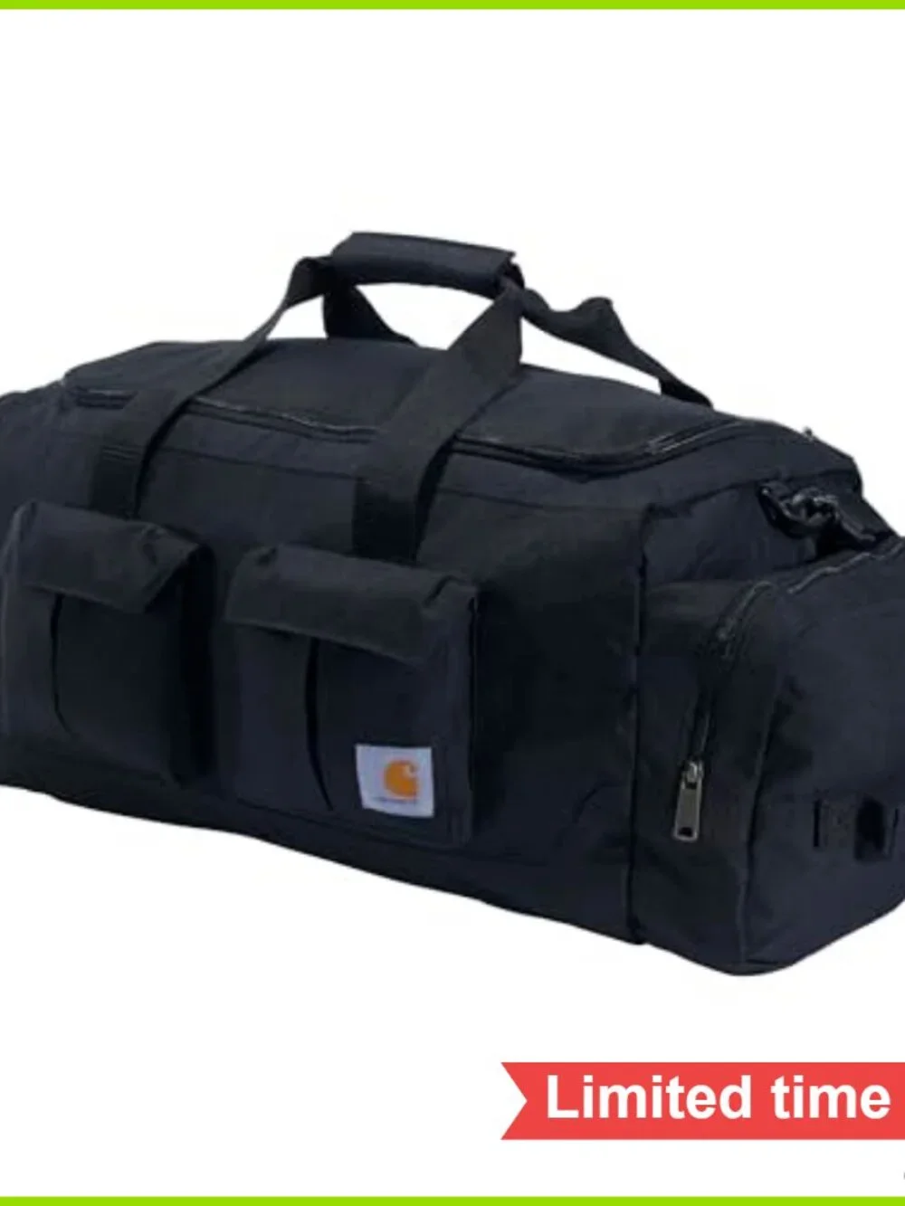 Carhartt Utility 40L Pocketed Duffel Black